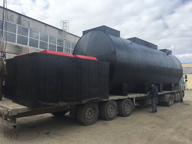 Резервуары двустенные РГСД-75 для АЗС